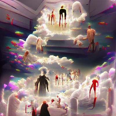 Abstract Depiction of the Afterlife