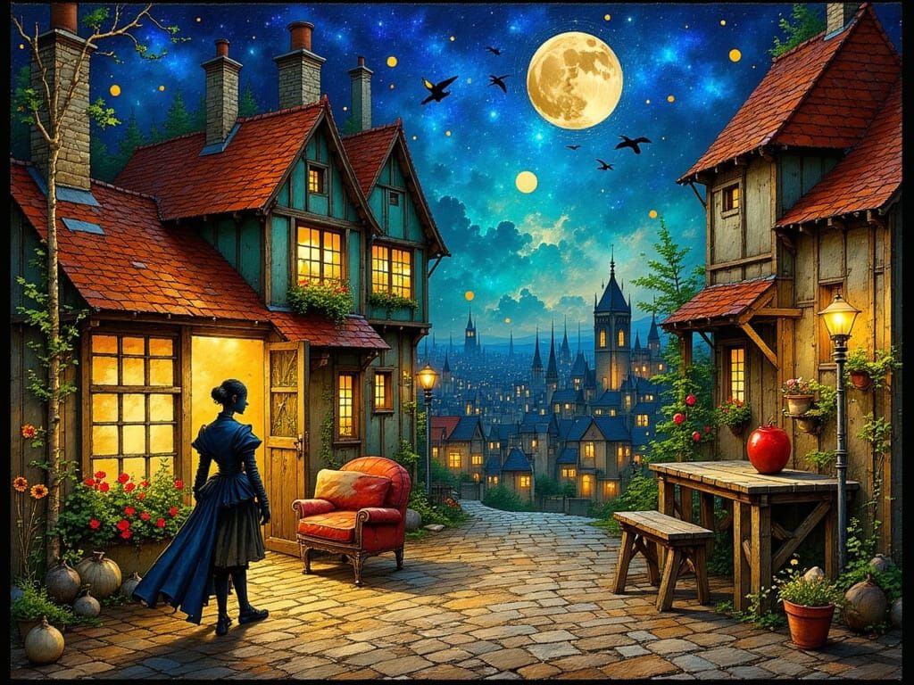 Medieval London on a Saturday night in 1342.