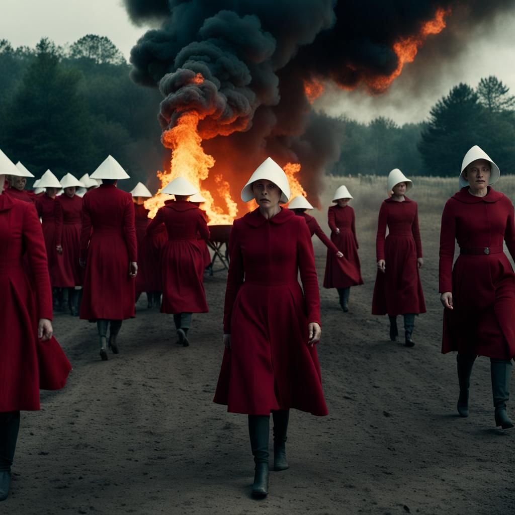 Gilead Burning: A Scene from The Handmaid's Tale