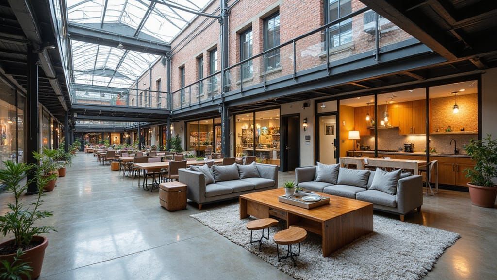 Modern Mall Residences for City Living