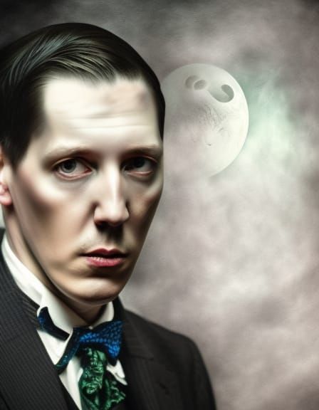 Hyperrealistic Portrait of Lovecraftian Habsburg