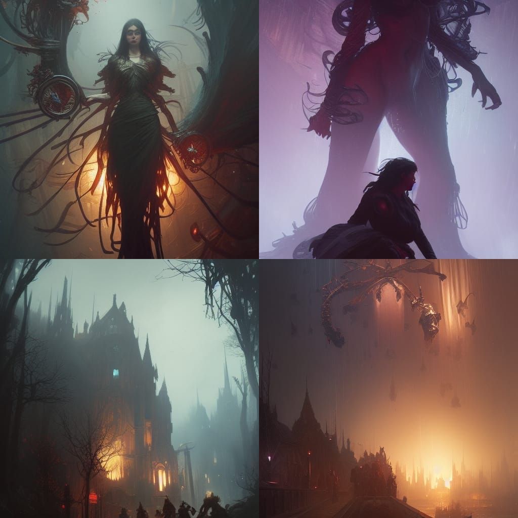 Venom Dark Fantasy Concept Art in 8K Resolution