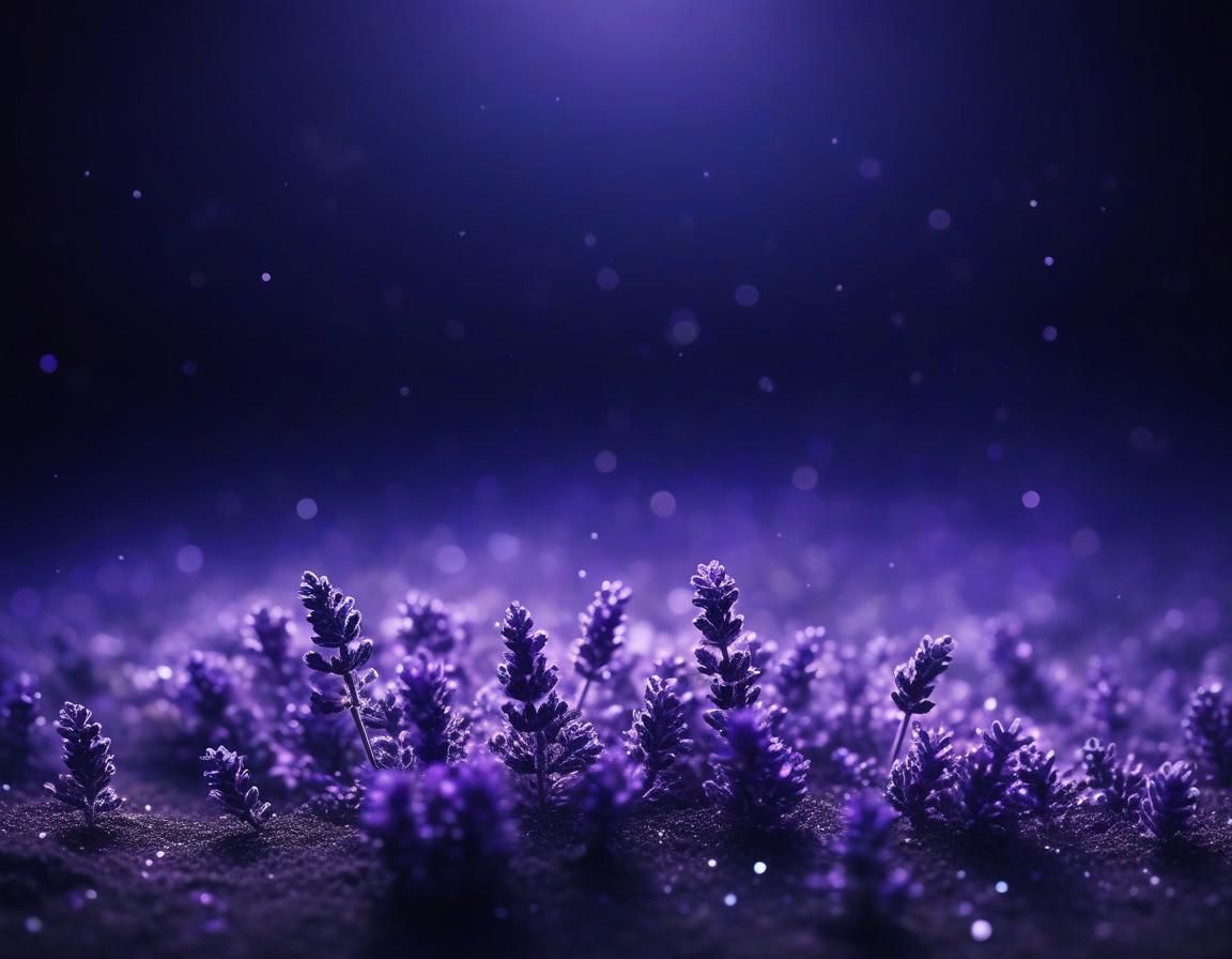 Ethereal Abstract: Magical Purple and Lavender Light