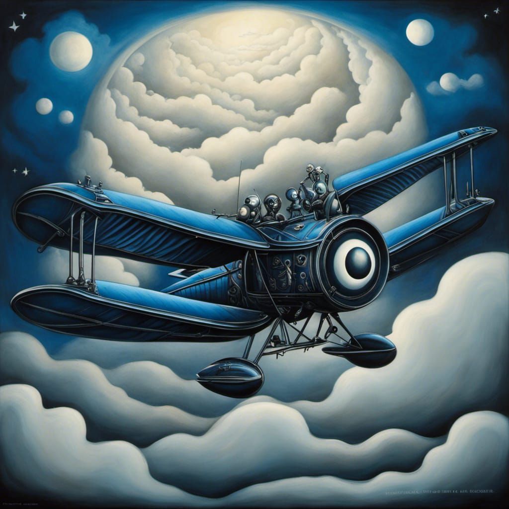 Blue Metallic  :  Those Magnificent Men in Their Flying Mach...