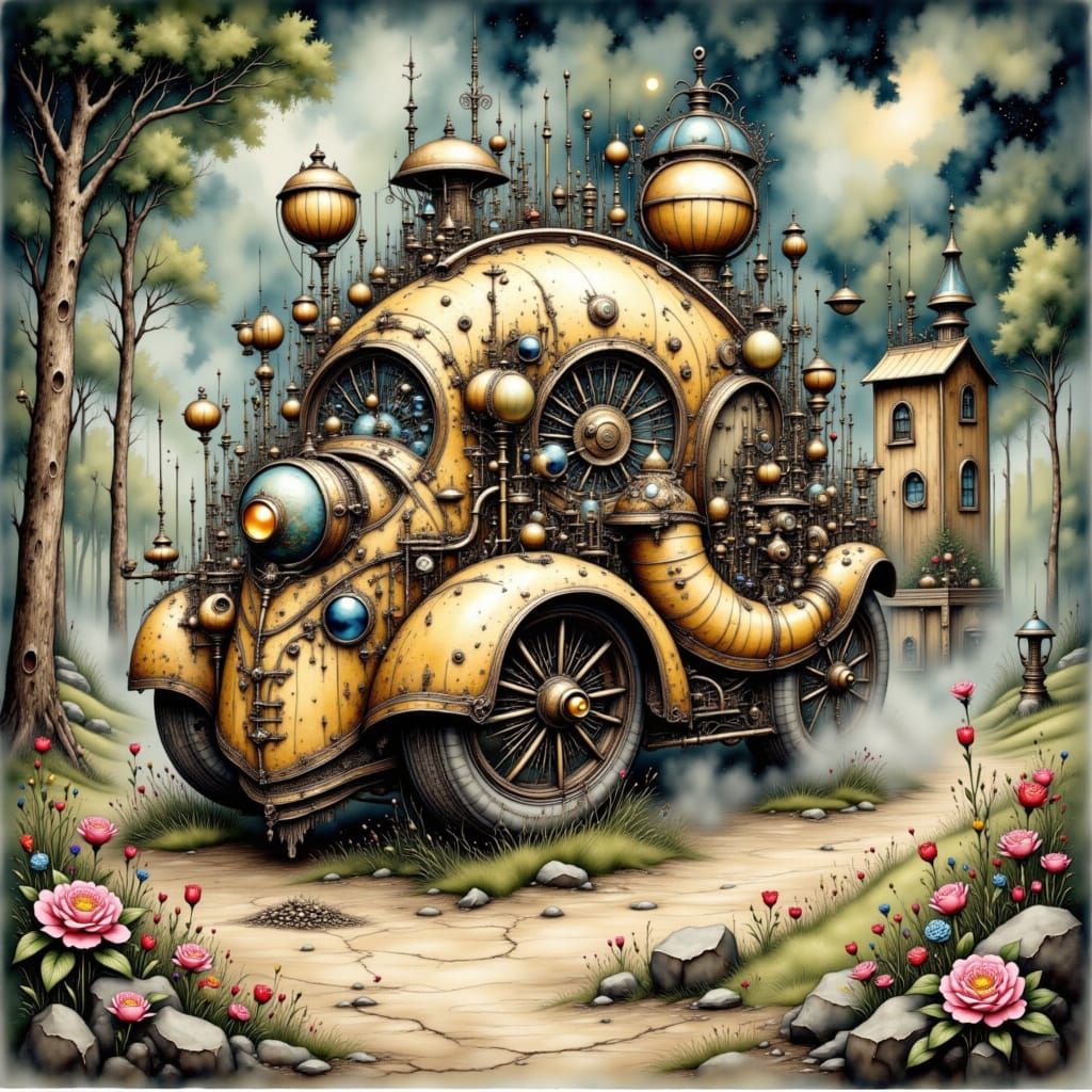 Curious Conveyance Of The Blooming Age