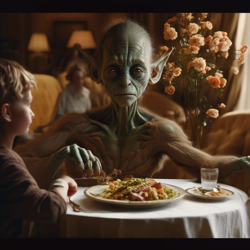 Alien Party Inspired by 20th Century Paintings