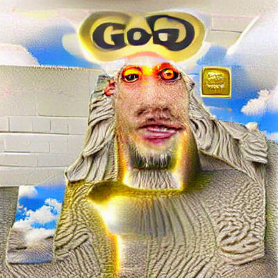 Divine Entity Generated from Simple Prompt