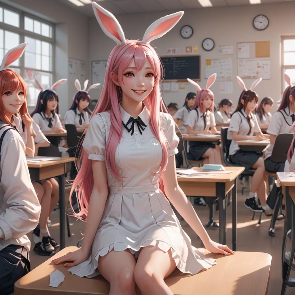 At school