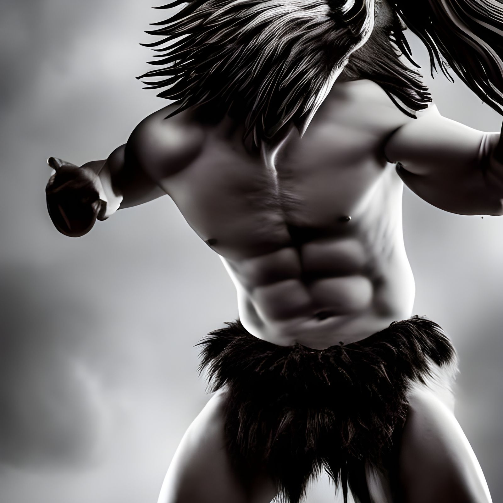 Ares, God of War: Surrealist Studio Shot