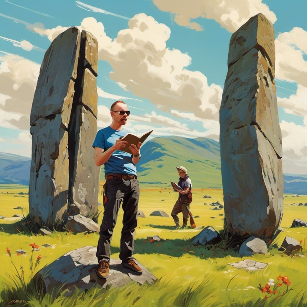 Edmund Scouting the Stones