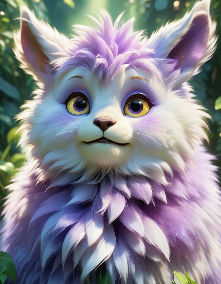 Meet Snurfle! This adorable furry monster is a joyous bundle of whimsy & wonder!