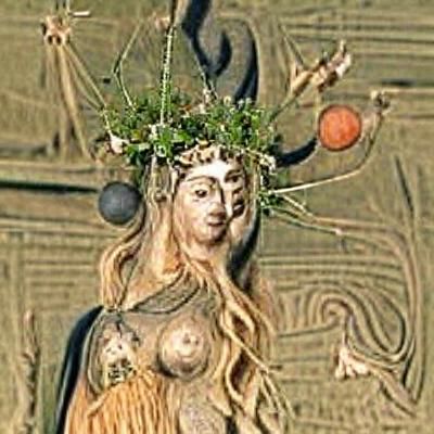 Fifteenth Century Pagan Goddess Portrait