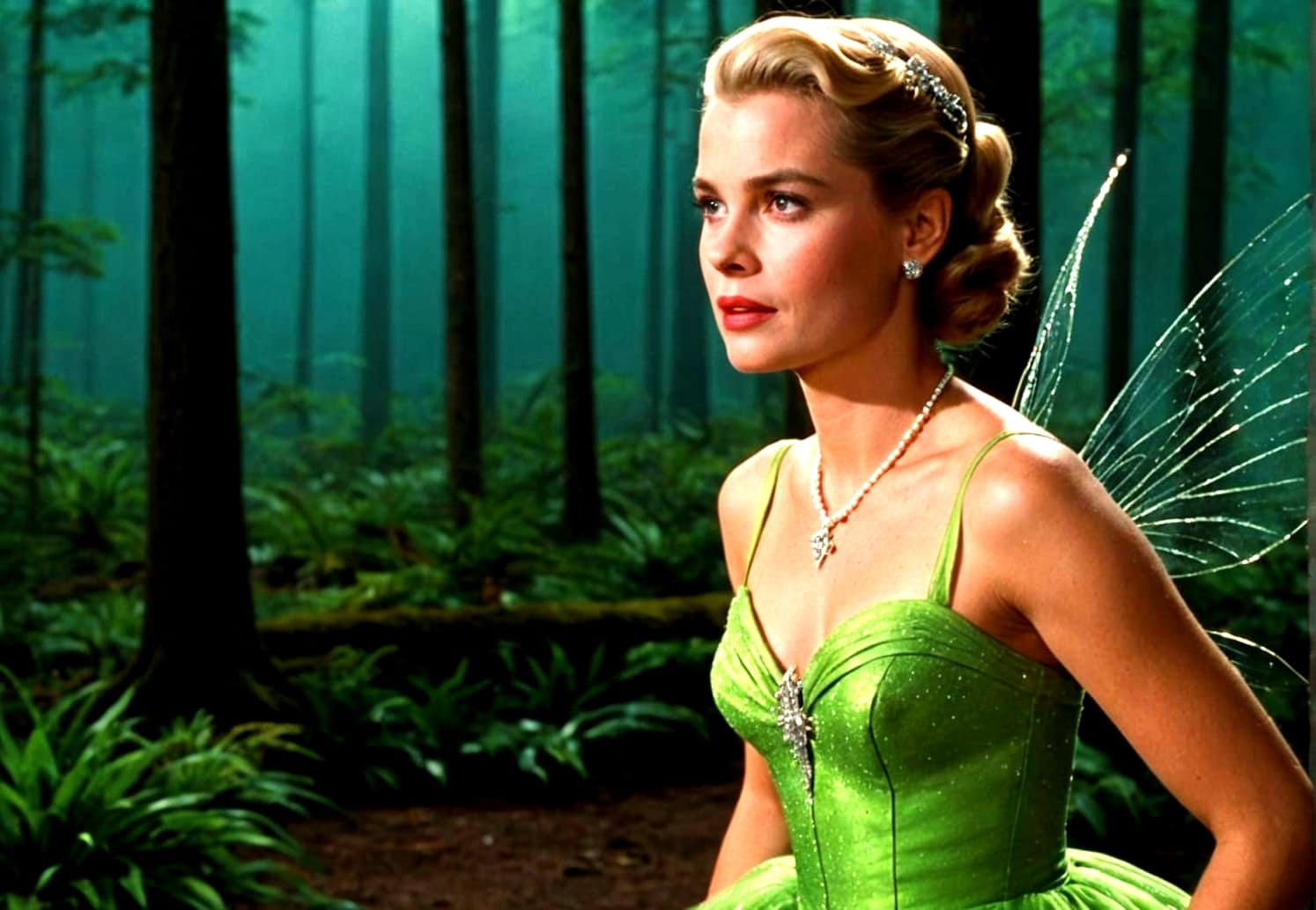 Grace Kelly as Tinkerbell: Cinematic Film Still
