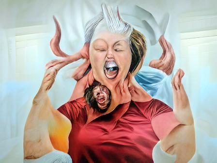 Woman Reacts to Eldritch Horror