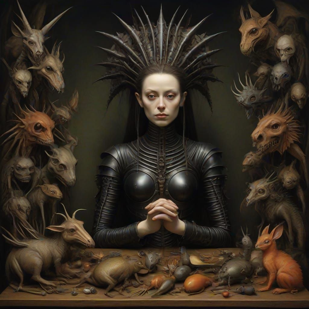 Envy: A Grotesque Surrealist Vision