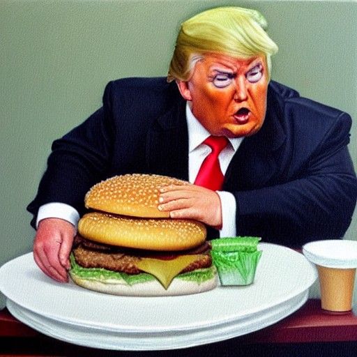 Get yer hands off my lovely yuge buns