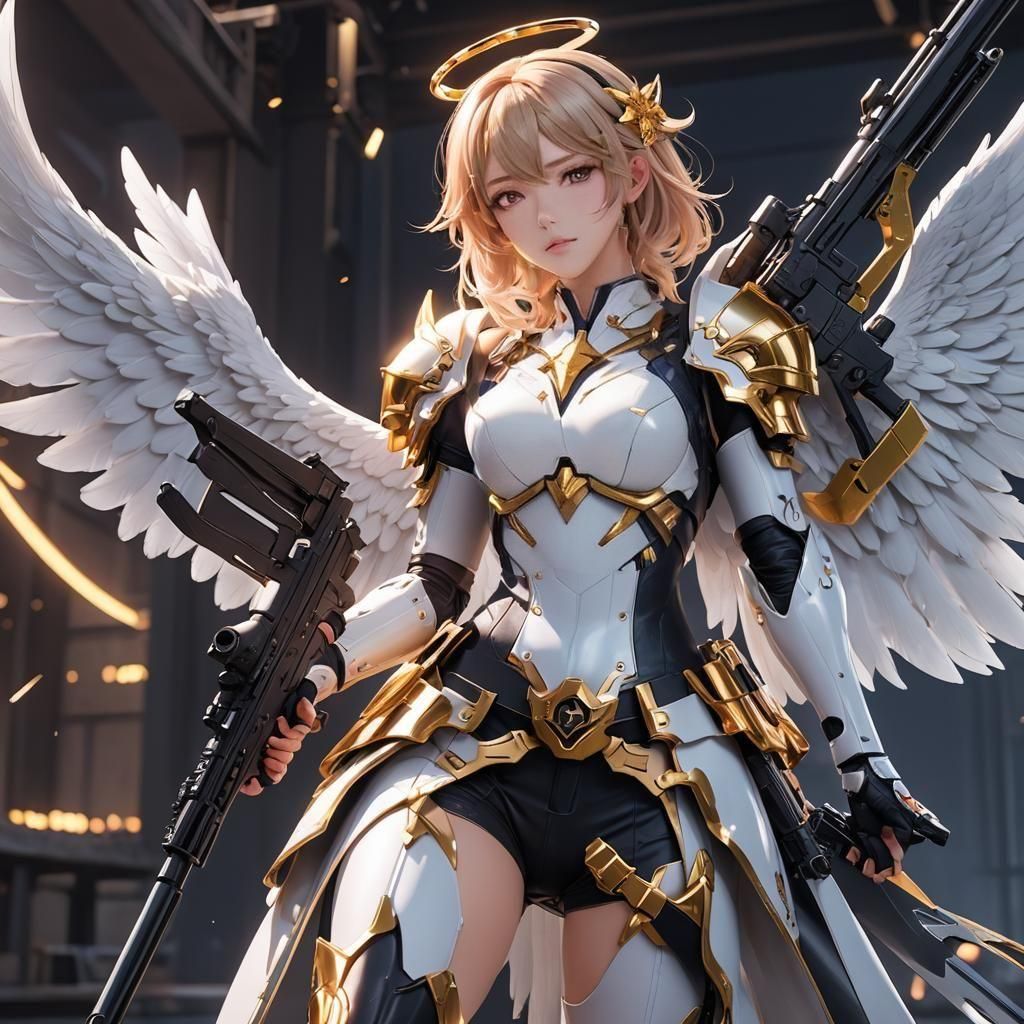 Sunday Honkai Star Rail: Angel with Shotgun