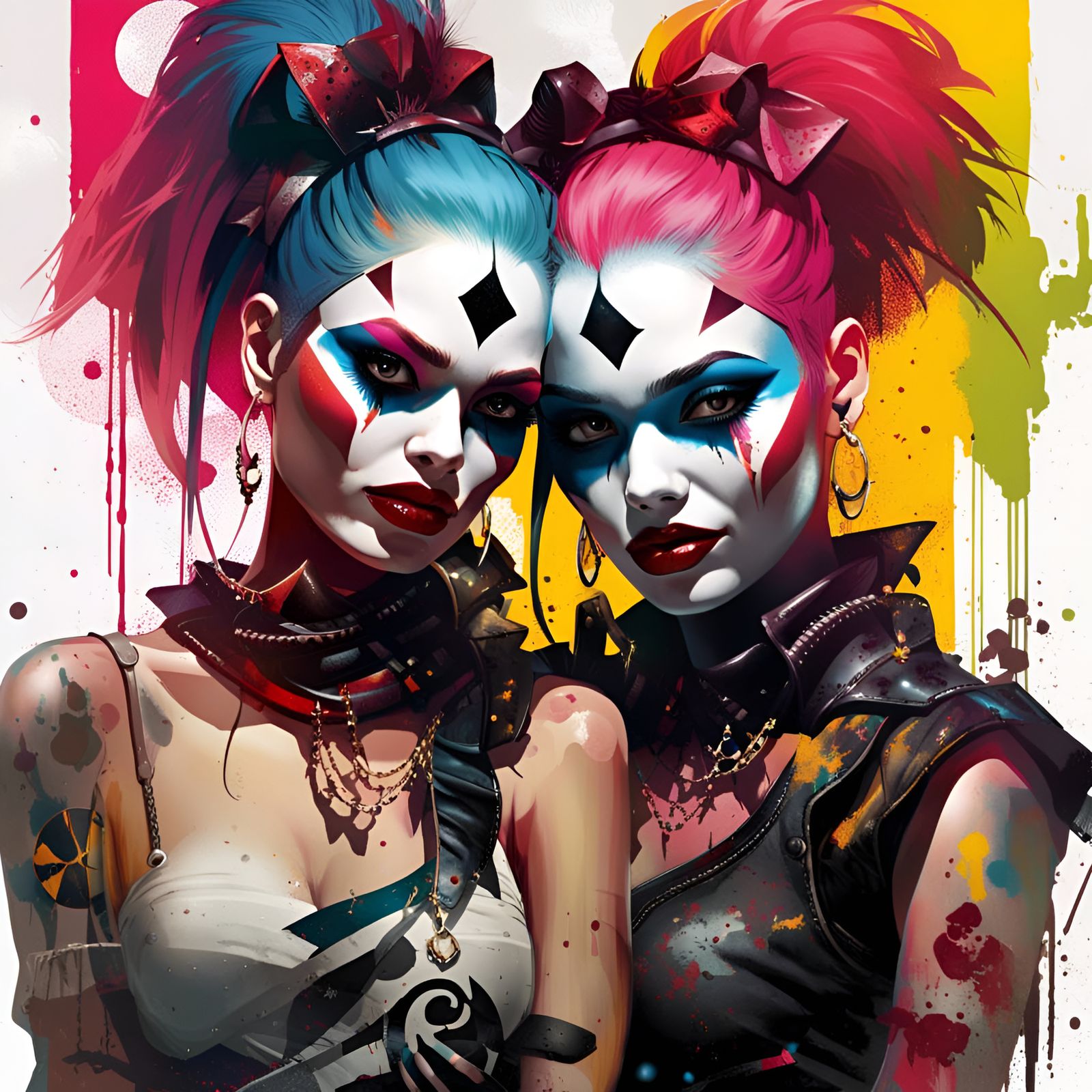 Anarchy Girls with Crazy Weapons: Splash Art