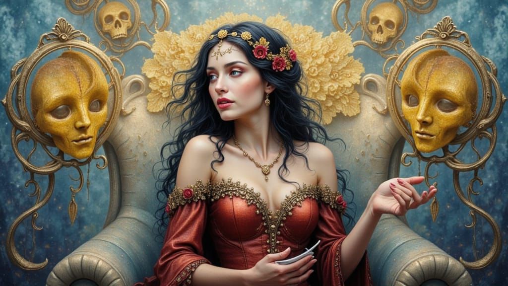 Otherworldly Vampire Monster in Macro Photography