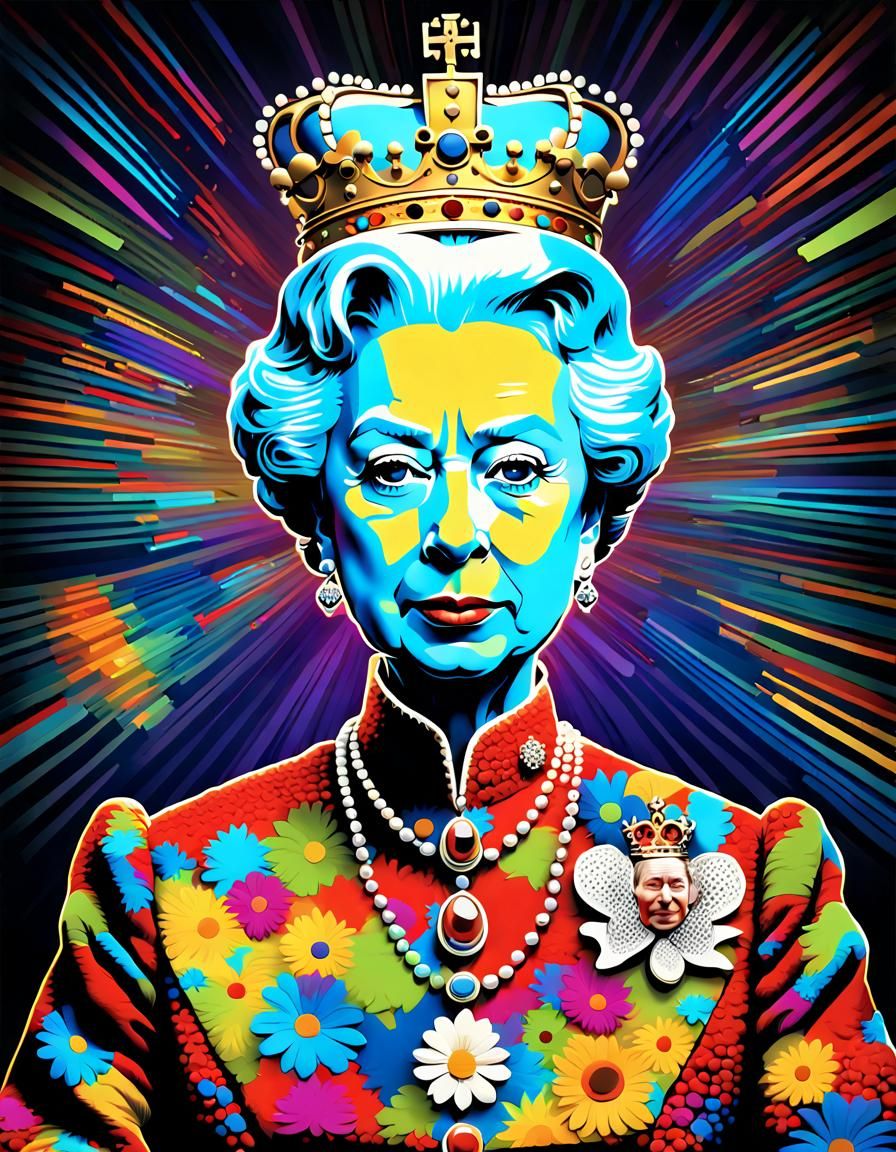 Queen Elizabeth ii...Pop Art