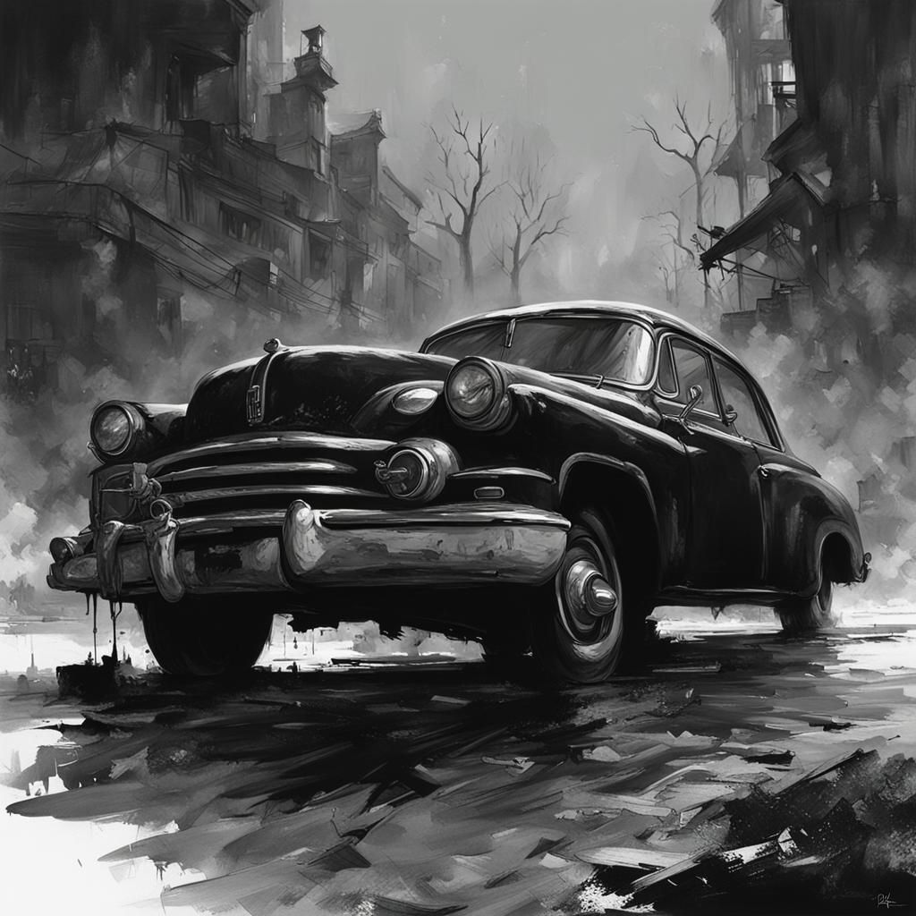 Sinister Dark Figure in Fantasy Style