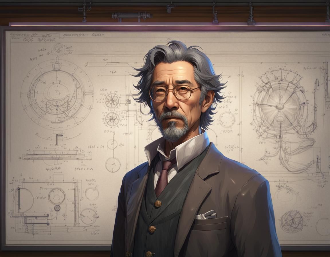 Hiroshi Abe as Aether Science Professor