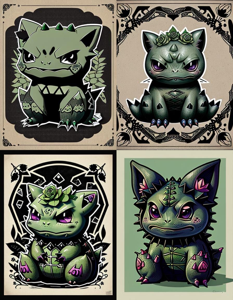 Goth Bulbasaur