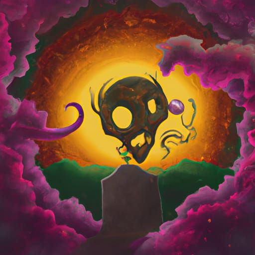 Eldritch Cosmic Scene: Death's Demise