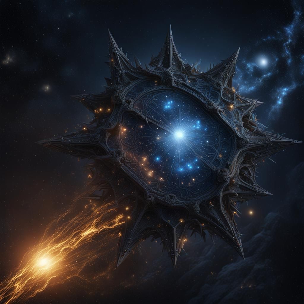 Sirius Star Close-Up: Photorealistic Artstation Concept