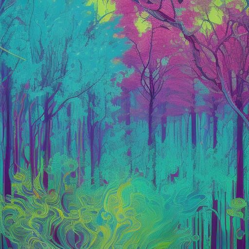 Surreal Samurai Insects Emerge from Ancient Japanese Trees i...