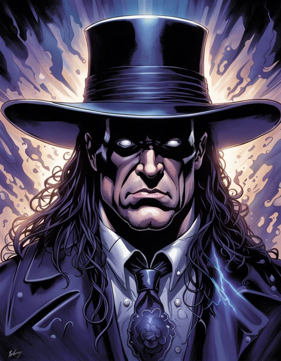 hyper realistic perfect smooth The Undertaker