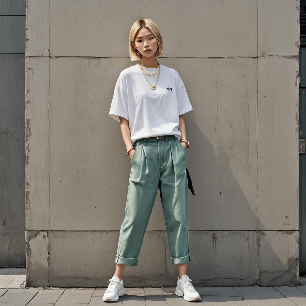 Hyperrealistic Japanese Ad Poster: Freedom of Beauty