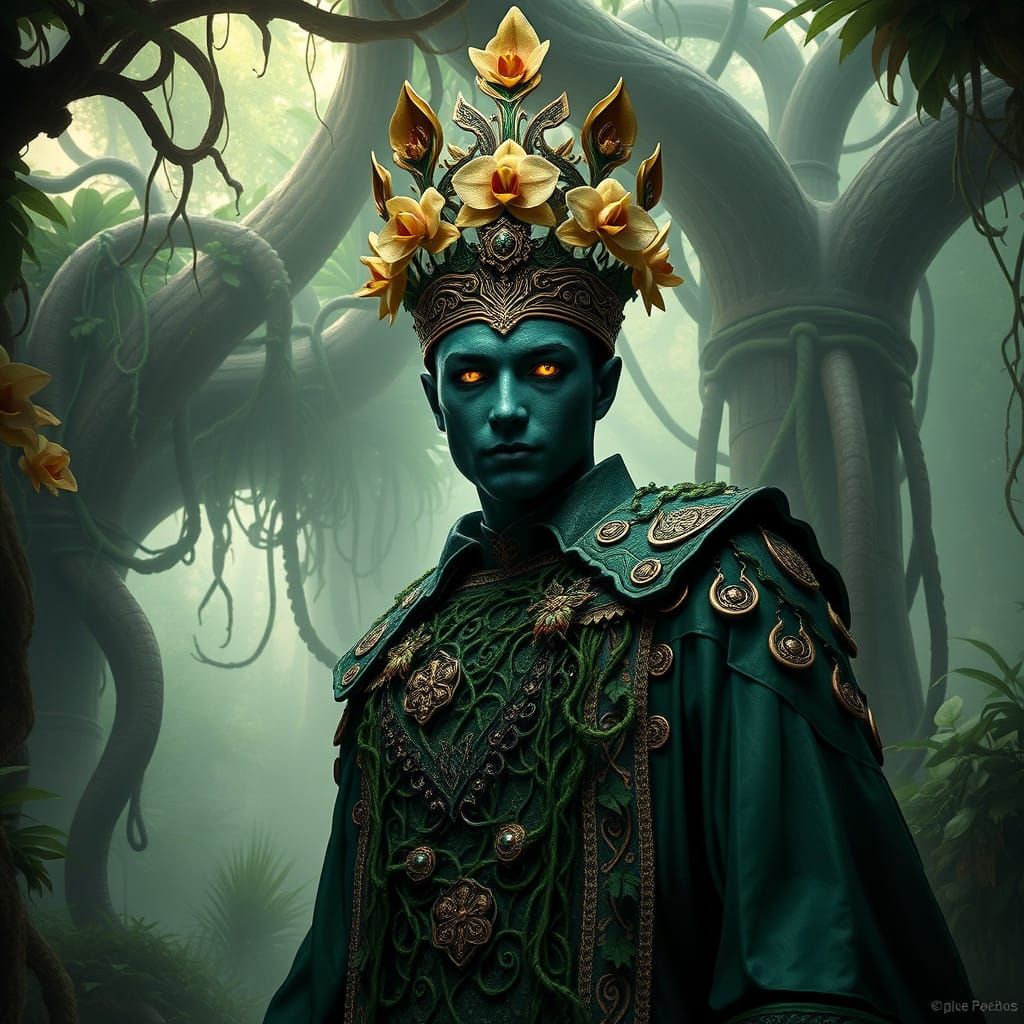 The Verdant Emperor: Majestic Ruler of the Imperial City's C...