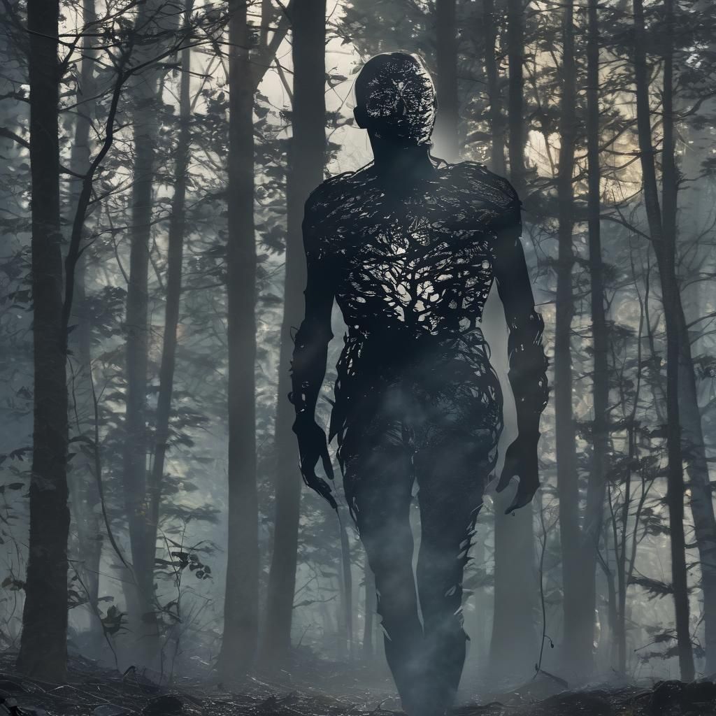 Loran Hawke Portrait in Dense Forest Light