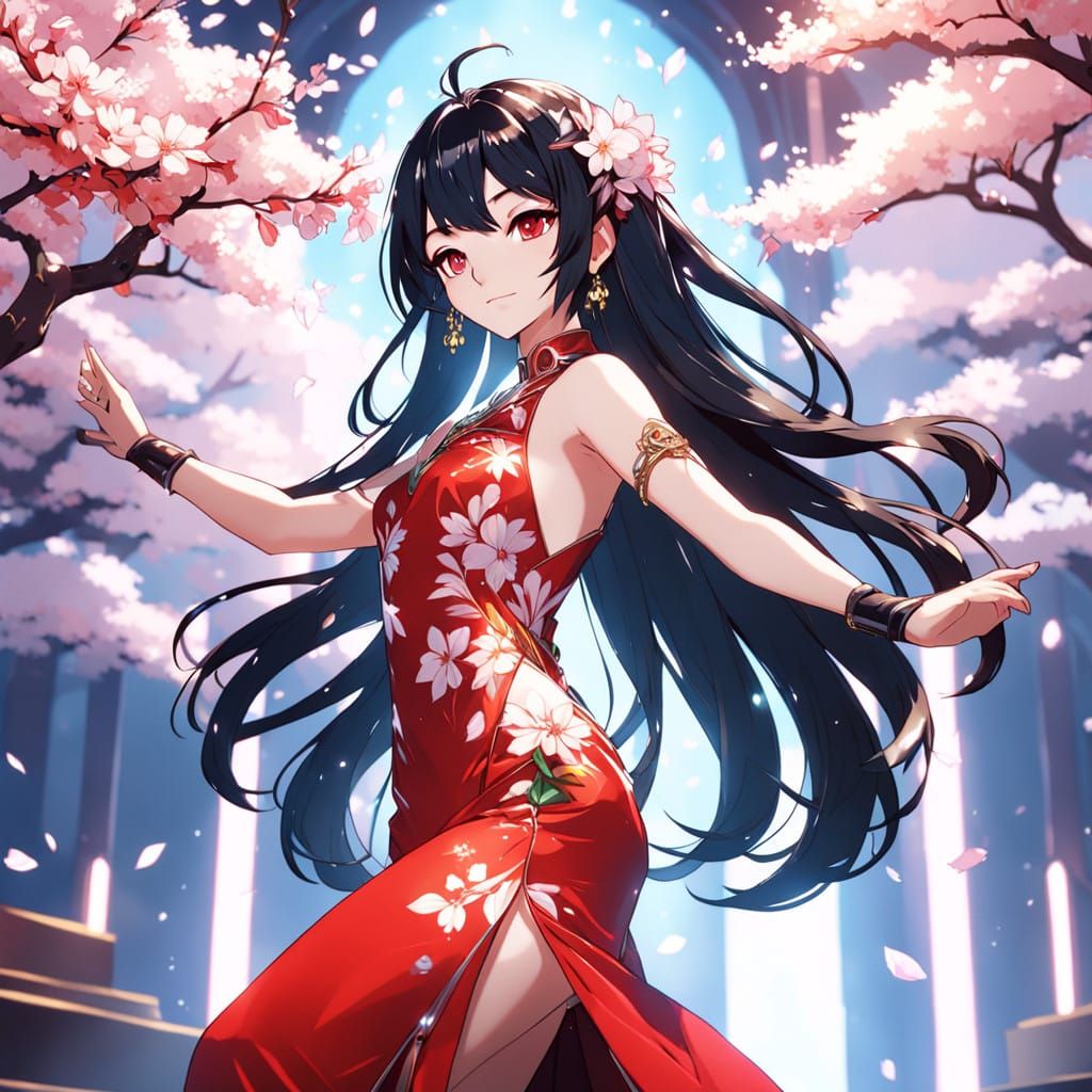 Elegant Japanese Idol Shines on Concert Stage