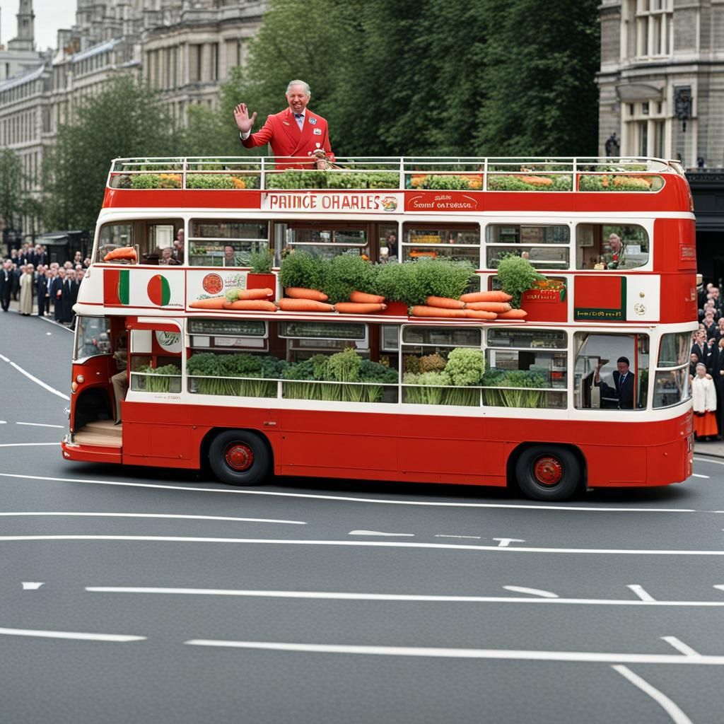 King Charles and his favorite vegetable: Carrots