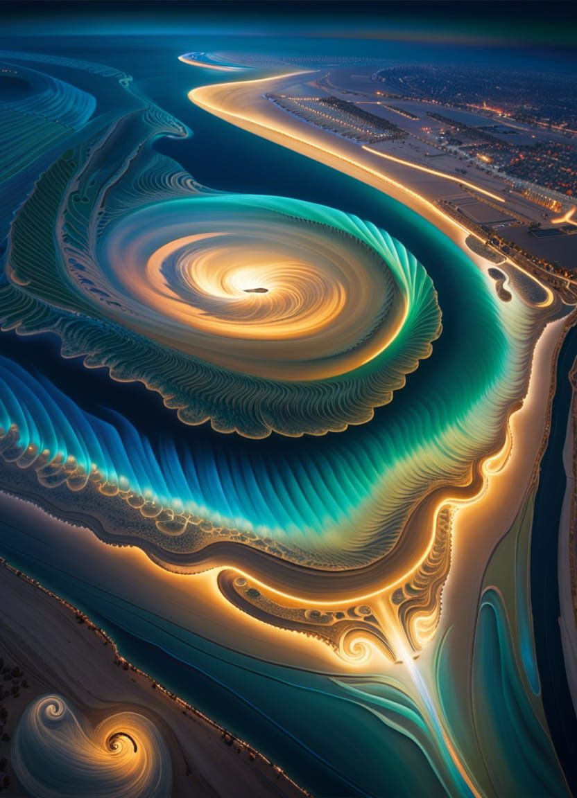 Futuristic Egypt: Mythological Birds-Eye View