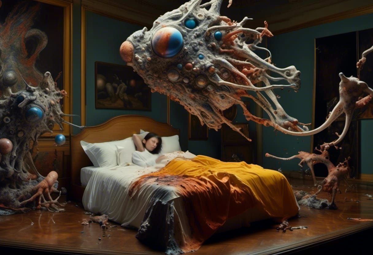 Detailed Portrait of People and Bizarre Creatures