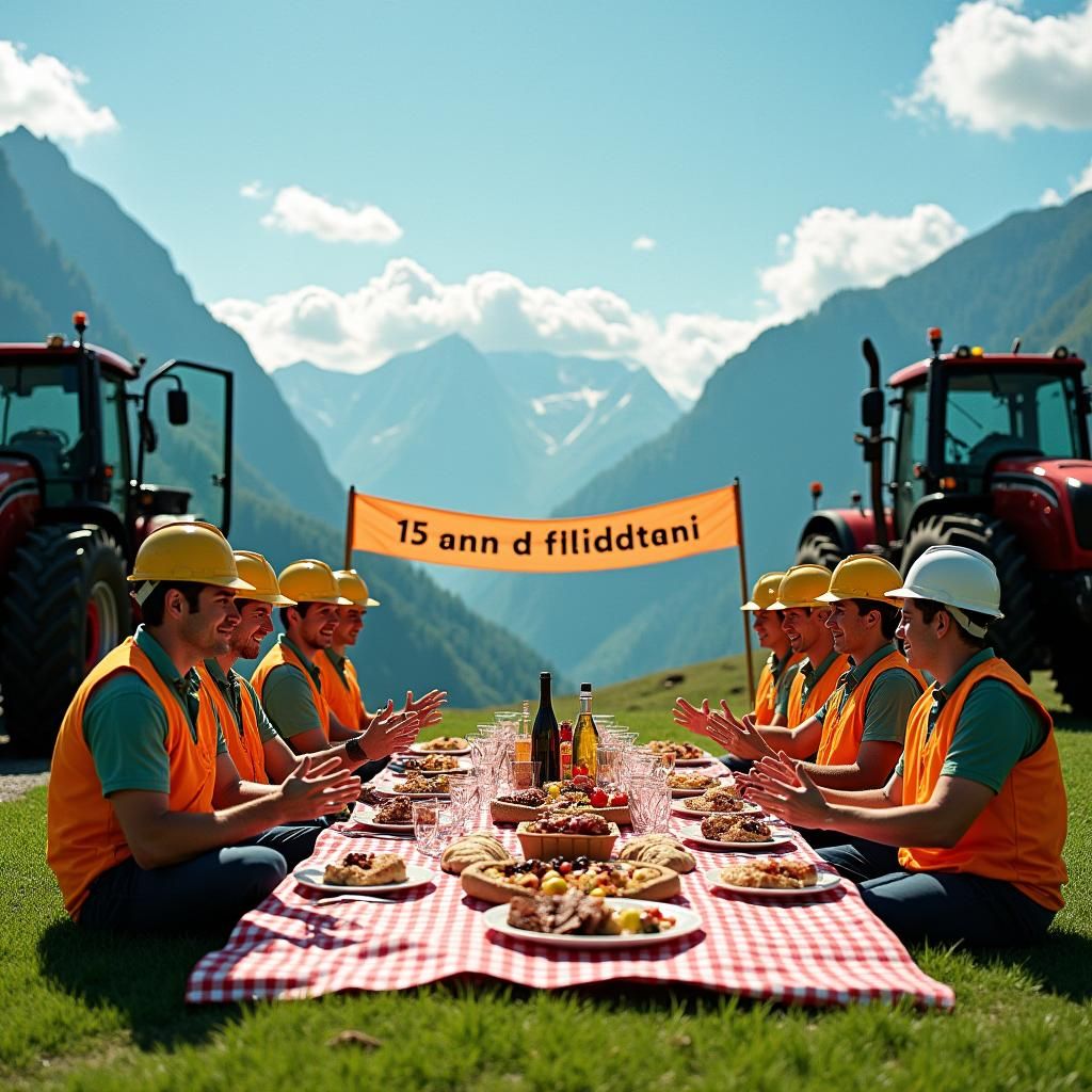 Italian Geologists Picnic in the Alps: Neorealist Film