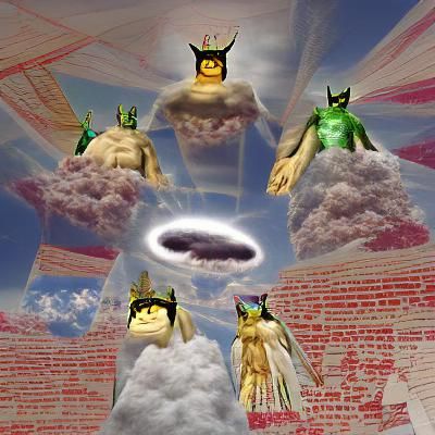 Celestial Beings Descend, Ending Humanity