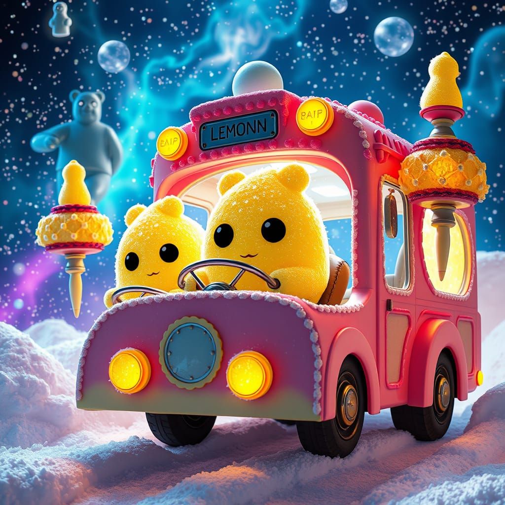 Sentient Lemon Drops Tour the Sugar Nebula