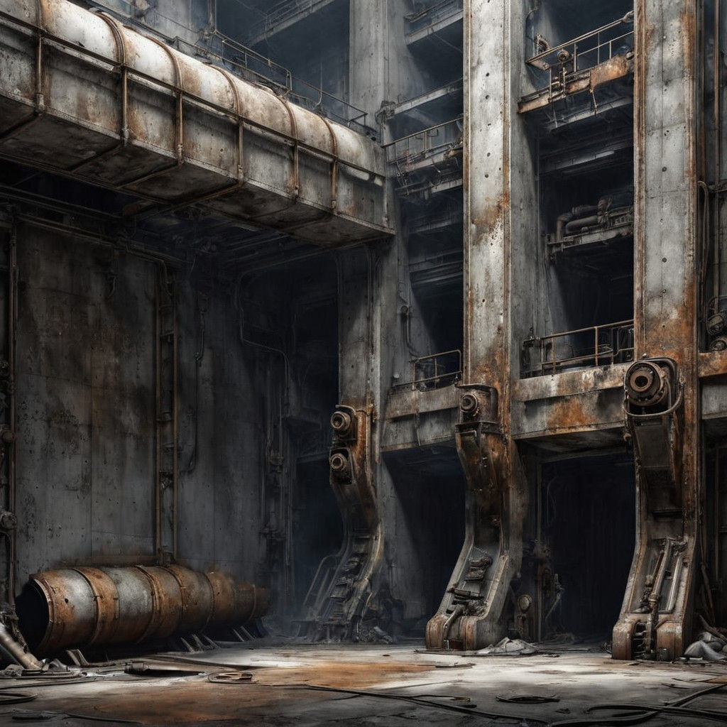 Gritty Imperial Penal Colony Background in Warhammer 40K Sty...