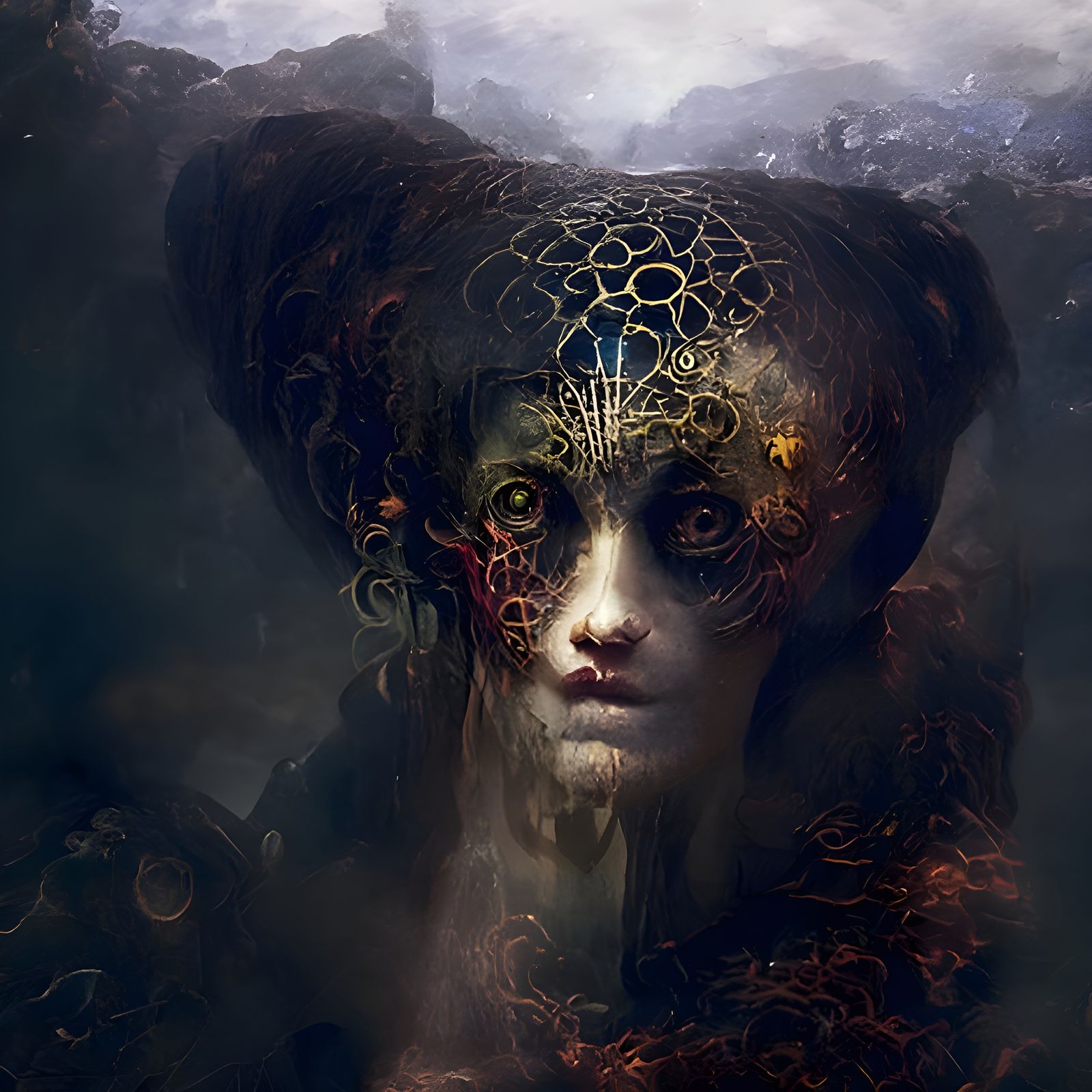 Haunting Portrait of Cassandra, Doomed Trojan Priestess