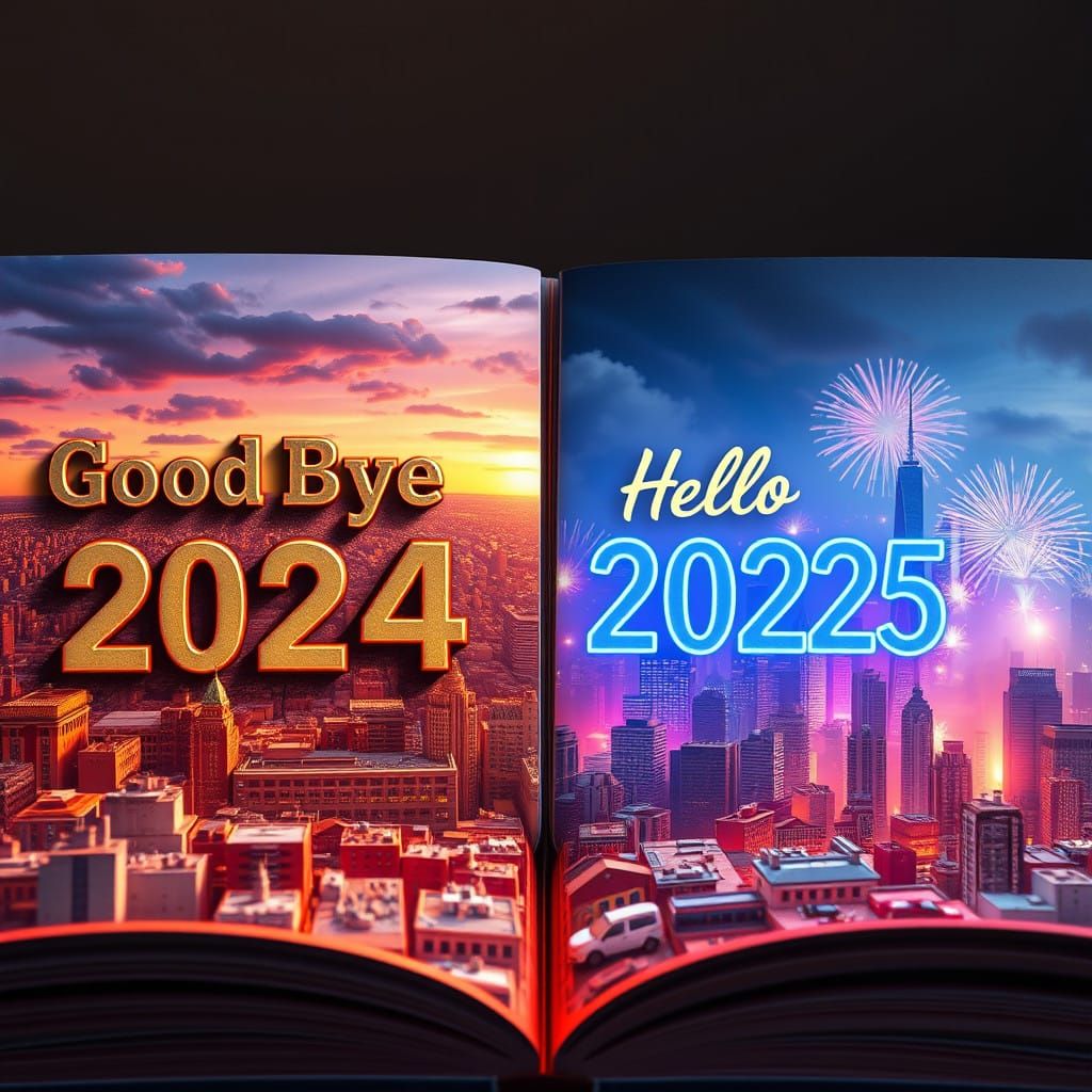 Vibrant Cityscape Unfolds into New Year in Dazzling Pop-Up R...