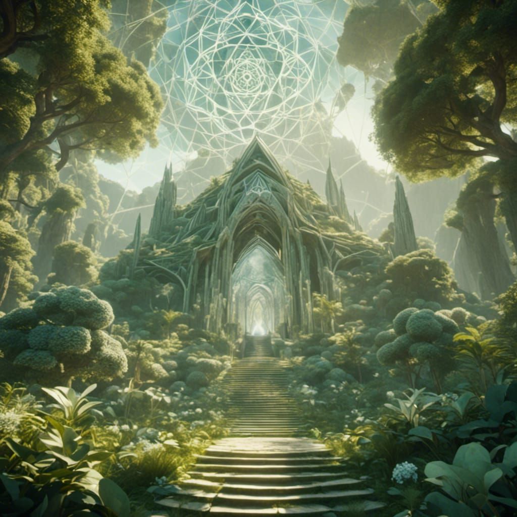 Sacred Geometry Lora Generates Complex Patterns