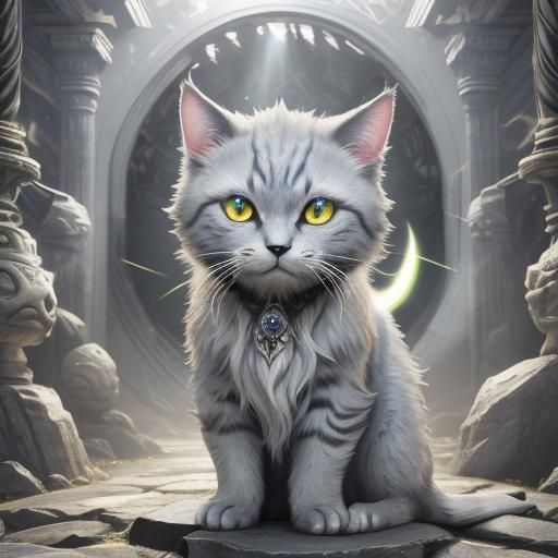 The druid's cat