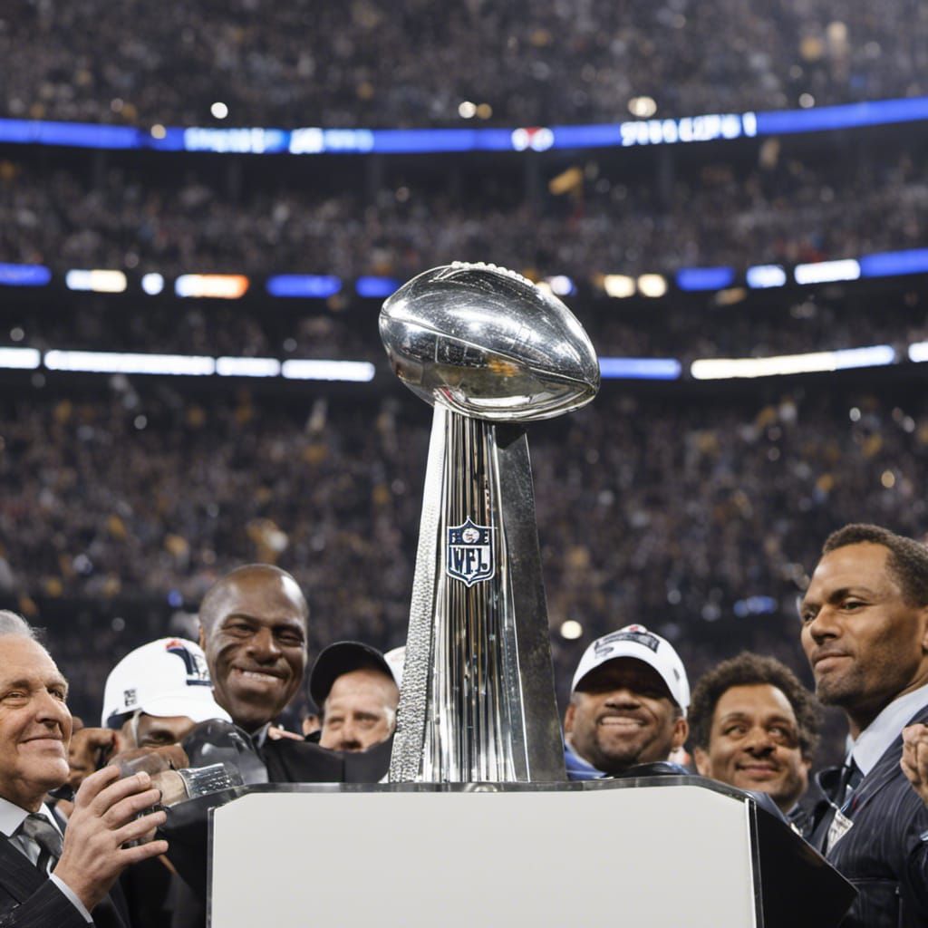 The Vince Lombardi Trophy, also known simply as the Lombardi Trophy or even just the Lombardi, is the trophy awarded eac...