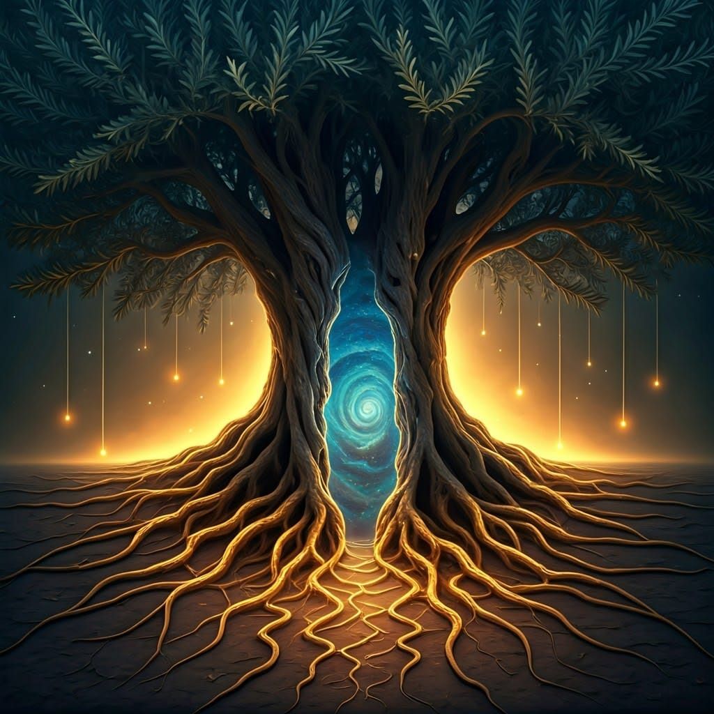 Golden Olive Tree Portal to Ancestral Liberation