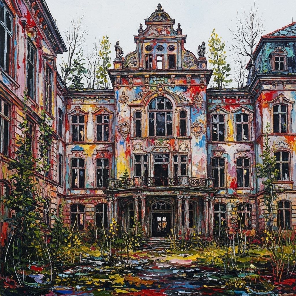 Beelitz-Heilstätten Hospital: Impressionist Gouache Masterpi...