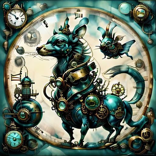 Steampunk Creatures on Clockwork Planet